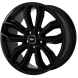 Ford Mustang Wheel Rim Gloss Black 3909 Stock Factory OEM Replacement