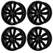 Ford Mustang Exchange Wheels Set of 4-Exchange Rims Set of 4 Gloss Black 3909