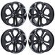 Ford Taurus Wheel Rim PVD Black Chrome 3926B Stock Factory OEM Replacement