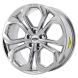 Ford Taurus Wheel Rim PVD Bright Chrome 3926B Stock Factory OEM Replacement