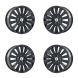 Lincoln MKS Exchange Wheels Set of 4-Exchange Rims Set of 4 Gloss Black 3929