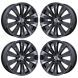 Lincoln MKS Wheel Rim PVD Black Chrome 3930 Stock Factory OEM Replacement