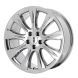 Lincoln MKT Wheel Rim PVD Bright Chrome 3936 Stock Factory OEM Replacement