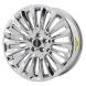Lincoln MKZ Wheel Rim PVD Bright Chrome 3954 Stock Factory OEM Replacement