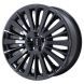 Lincoln MKZ Wheel Rim PVD Black Chrome 3955 Stock Factory OEM Replacement