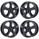 Ford Fusion Wheel Rim PVD Black Chrome 3959 Stock Factory OEM Replacement