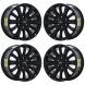 Ford Expedition Exchange Wheels Set of 4-Exchange Rims Set of 4 Machined Grey 3988