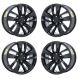 Buick Regal Exchange Wheels Set of 4-Exchange Rims Set of 4 Gloss Black 4119