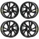 Buick Envision Exchange Wheels Set of 4-Exchange Rims Set of 4 Gloss Black 4160