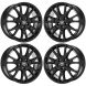 Cadillac CTS Exchange Wheels Set of 4-Exchange Rims Set of 4 Gloss Black 4671 (F)