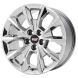 Cadillac CTS Wheel Rim PVD Bright Chrome 4751 Stock Factory OEM Replacement