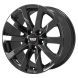 Cadillac ATS Wheel Rim PVD Black Chrome 4788 Stock Factory OEM Replacement