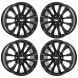 Cadillac Escalade Exchange Wheels Set of 4-Exchange Rims Set of 4 Gloss Black 4804