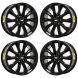 Cadillac CT4 Exchange Wheels Set of 4-Exchange Rims Set of 4 Gloss Black 4863