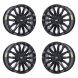 Cadillac Escalade Exchange Wheels Set of 4-Exchange Rims Set of 4 Gloss Black 4873