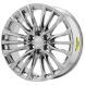 Cadillac Escalade V Wheel Rim PVD Bright Chrome 4883 Stock Factory OEM Replacement