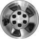 Chevrolet Suburban 1500 Wheel Rim Polished Grey 5096 Stock Factory OEM Replacement
