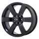 Chevrolet Trailblazer Wheel Rim PVD Black Chrome 5254 Stock Factory OEM Replacement