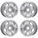 Chevrolet Silverado 1500 Exchange Wheels Set of 4-Exchange Rims Set of 4 Machined Silver 5299