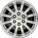 Chevrolet Tahoe Wheel Rim Machined Silver 5355 Stock Factory OEM Replacement