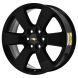 Chevrolet Traverse Wheel Rim Satin Black 5406 Stock Factory OEM Replacement