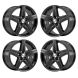 Chevrolet Camaro Wheel Rim PVD Black Chrome 5439 Stock Factory OEM Replacement