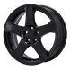 Chevrolet Sonic Wheel Rim Gloss Black 5526 Stock Factory OEM Replacement