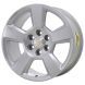 Chevrolet Silverado 1500 Wheel Rim Silver 5652 Stock Factory OEM Replacement