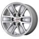 GMC Sierra 1500 Wheel Rim Machined Silver 5654 Stock Factory OEM Replacement