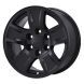 Chevrolet Silverado 1500 Wheel Rim Satin Black 5657 Stock Factory OEM Replacement