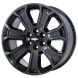 Chevrolet Silverado 1500 Wheel Rim PVD Black Chrome 5661 Stock Factory OEM Replacement