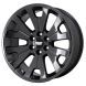 Chevrolet Silverado 1500 Wheel Rim PVD Black Chrome 5663 Stock Factory OEM Replacement