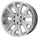 Chevrolet Silverado 1500 Wheel Rim Machined Silver 5663 Stock Factory OEM Replacement