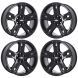 Chevrolet Silverado 1500 Exchange Wheels Set of 4-Exchange Rims Set of 4 Gloss Black 5664