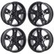 Chevrolet Silverado 1500 Exchange Wheels Set of 4-Exchange Rims Set of 4 Gloss Black 5664