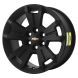 Chevrolet Colorado Wheel Rim Satin Black 5672 Stock Factory OEM Replacement