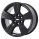 Chevrolet Colorado Wheel Rim Satin Black 5673 Stock Factory OEM Replacement