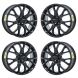 Buick Encore Exchange Wheels Set of 4-Exchange Rims Set of 4 Gloss Black 5678