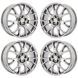 Buick Encore Wheel Rim PVD Bright Chrome 5678 Stock Factory OEM Replacement