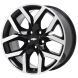 Chevrolet Impala Wheel Rim Machined Black 5613 Stock Factory OEM Replacement