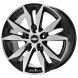 Chevrolet Malibu Wheel Rim Machined Black 5716 Stock Factory OEM Replacement