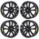 Chevrolet Sonic Exchange Wheels Set of 4-Exchange Rims Set of 4 Gloss Black 5791