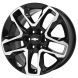 Chevrolet Traverse Wheel Rim Machined Black 5843 Stock Factory OEM Replacement