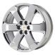 Chevrolet Traverse Wheel Rim PVD Bright Chrome 5845 Stock Factory OEM Replacement