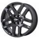 Chevrolet Blazer Wheel Rim PVD Black Chrome 5849 Stock Factory OEM Replacement
