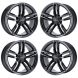 Audi A5 Wheel Rim PVD Black Chrome 58828 Stock Factory OEM Replacement