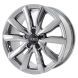 Audi A3 Wheel Rim PVD Bright Chrome 58832 Stock Factory OEM Replacement