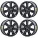 Audi A4 Exchange Wheels Set of 4-Exchange Rims Set of 4 Gloss Black 58836
