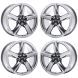 Audi A8 Wheel Rim PVD Bright Chrome 58854 Stock Factory OEM Replacement