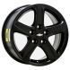 Chevrolet Malibu Wheel Rim Gloss Black 5885 Stock Factory OEM Replacement
